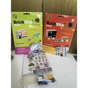 LEGO Xtra: Brick Stickers (853921) & 2 Packs Brick Stix - New